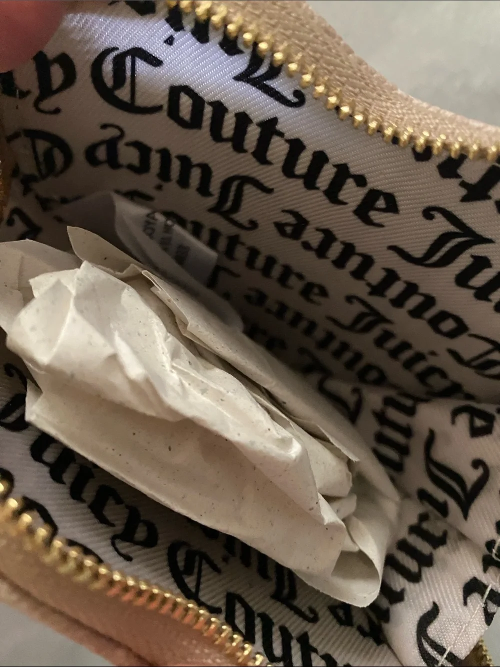 Juicy Couture Heart Wristlet